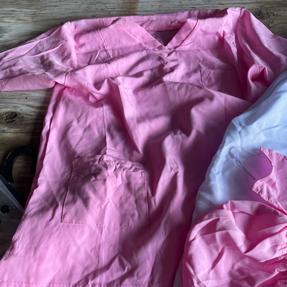 Kids Pink Doctor Costume
